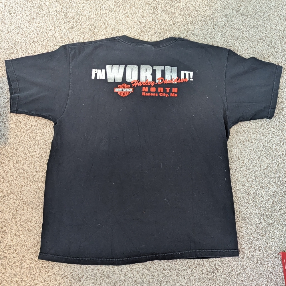 Men's XL Harley Davidson KC Tshirt - Preowned
